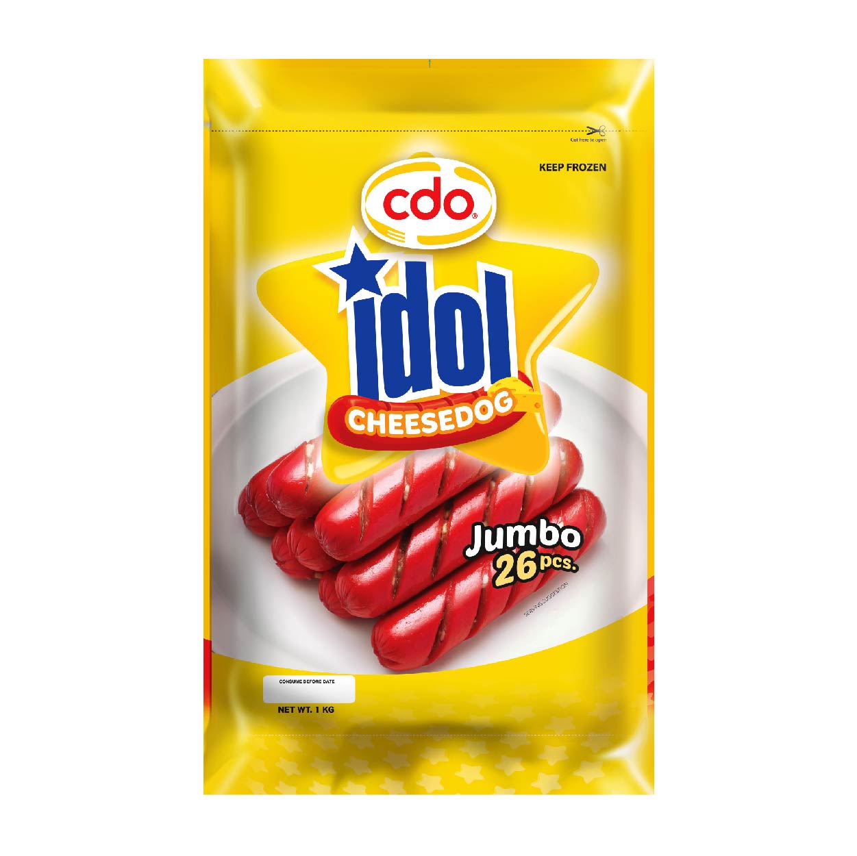CDO Idol Cheesedog Jumbo 1kg
