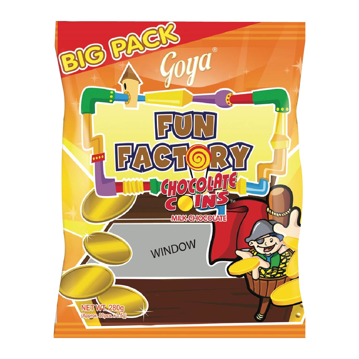 Goya Choco Coins Milk Chocolate 80s