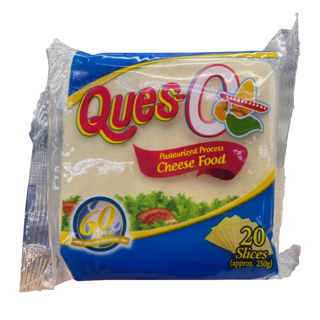 Ques-O Cheese Food 20 Slices 250g