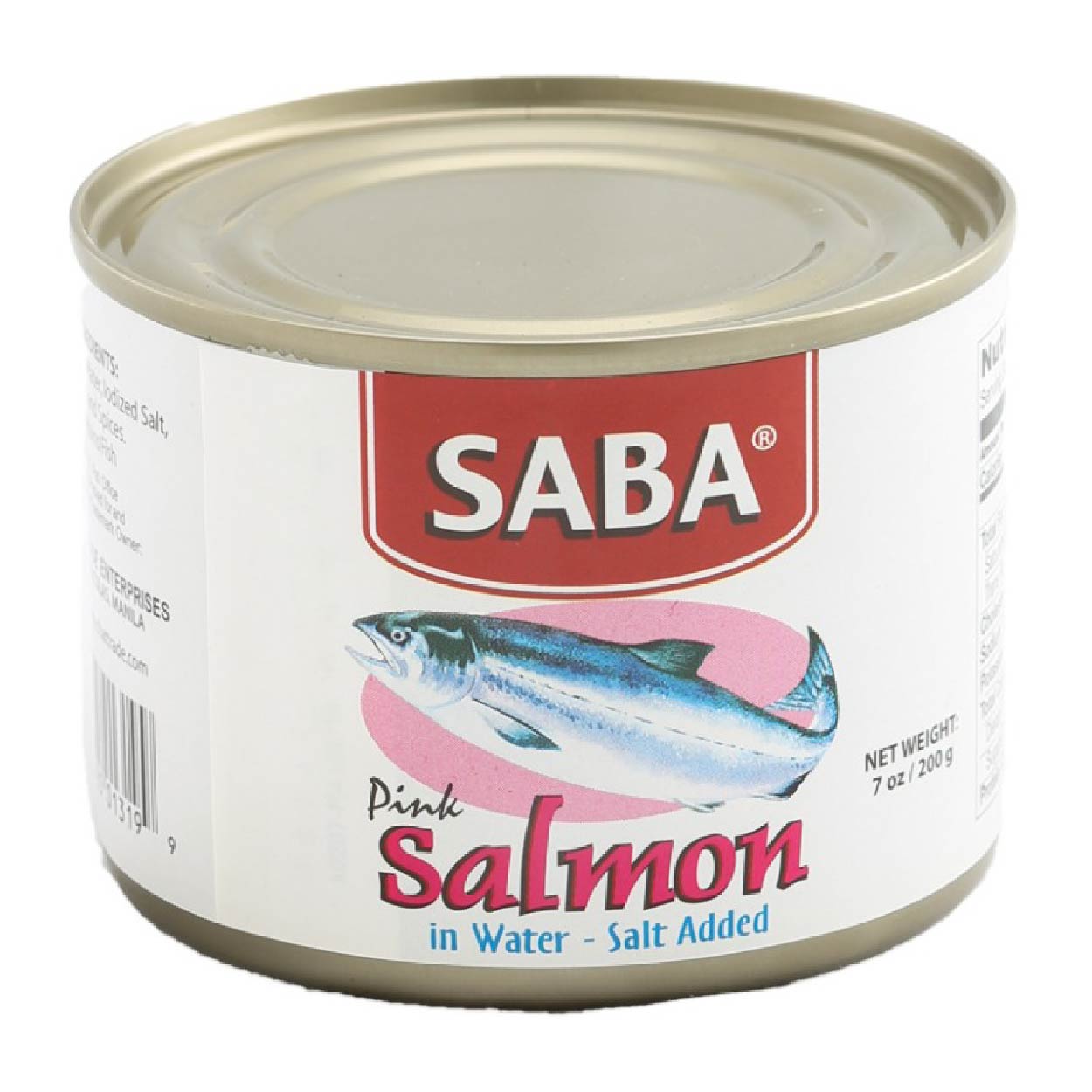 Saba Pink Salmon in Water Salt Added 200g