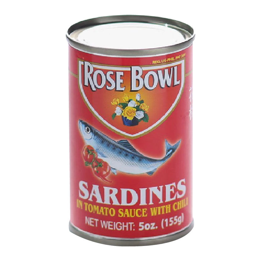 Rose Bowl Sardines in Tomato Sauce with Chili 155g