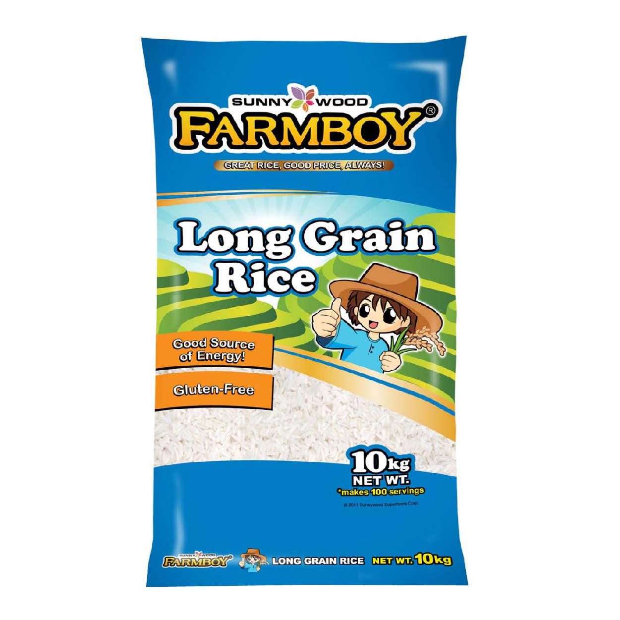 Farmboy Long Grain Rice 10kg