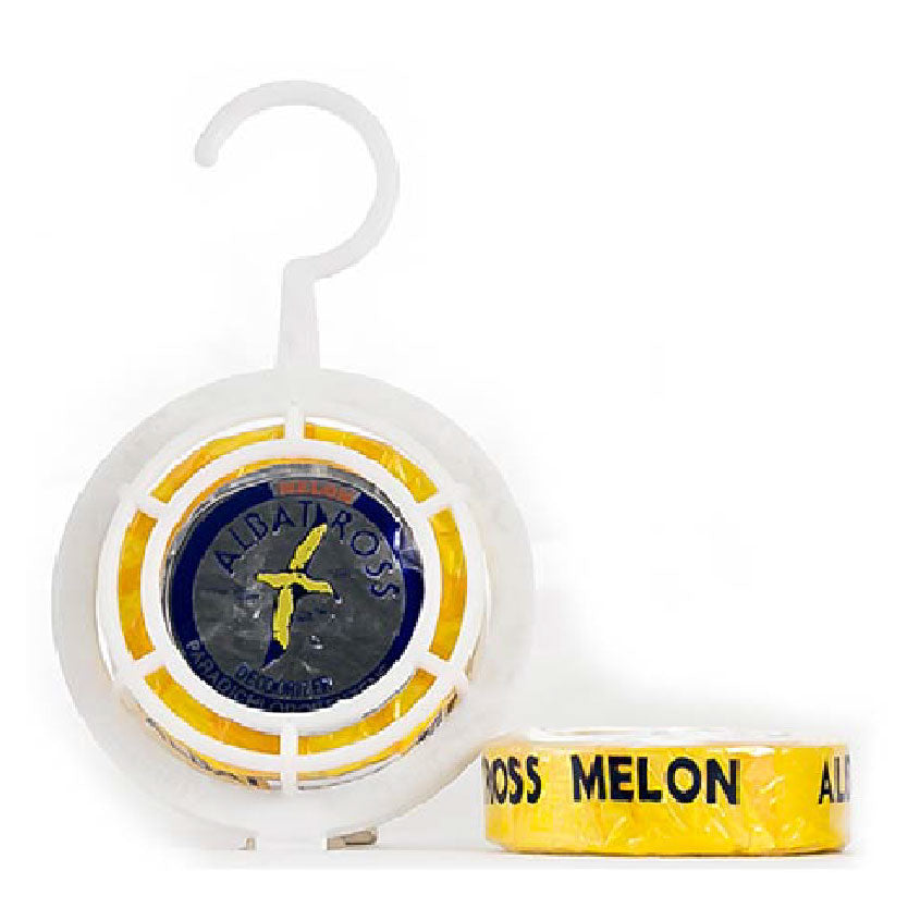 Albatross Deodorizer Blocks Melon with Holder 50g