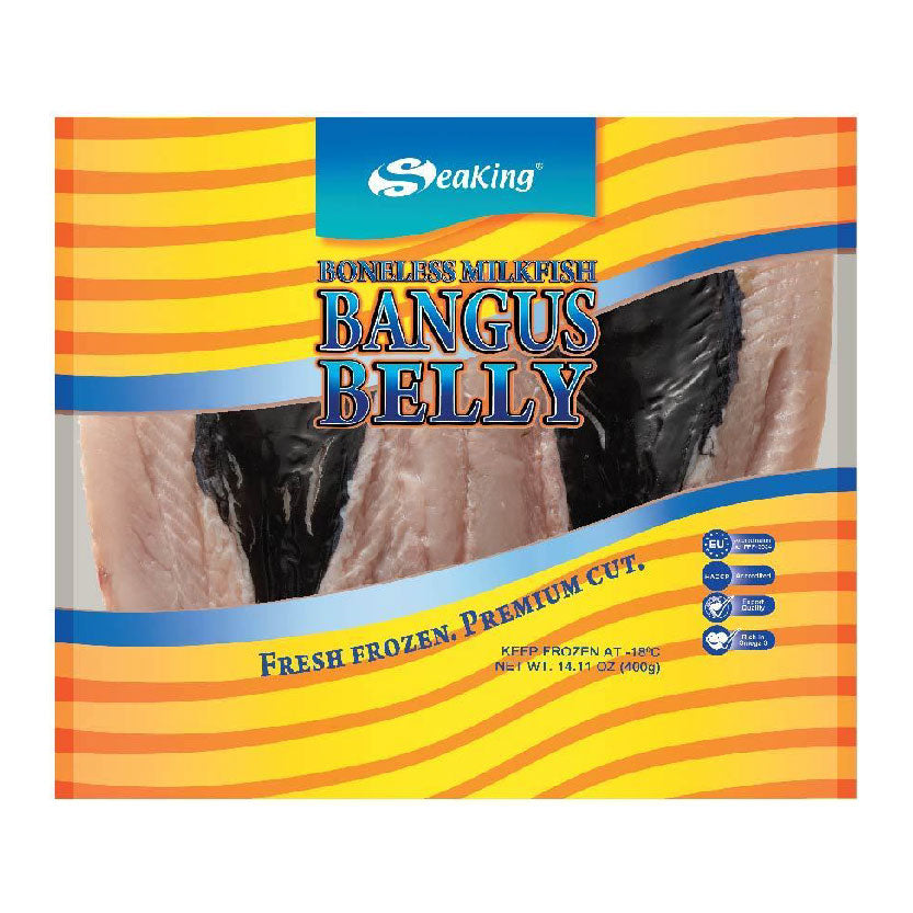 Seaking Boneless Milkfish Bangus Belly 400g