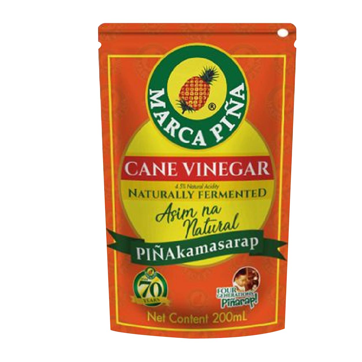 Marca Pina Cane Vinegar Pouch 200ml
