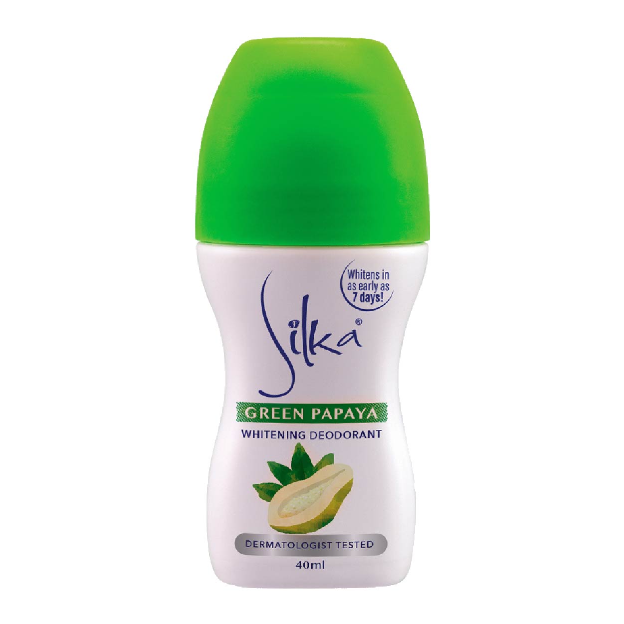 Silka Whitening Deodorant Green Papaya 40ml