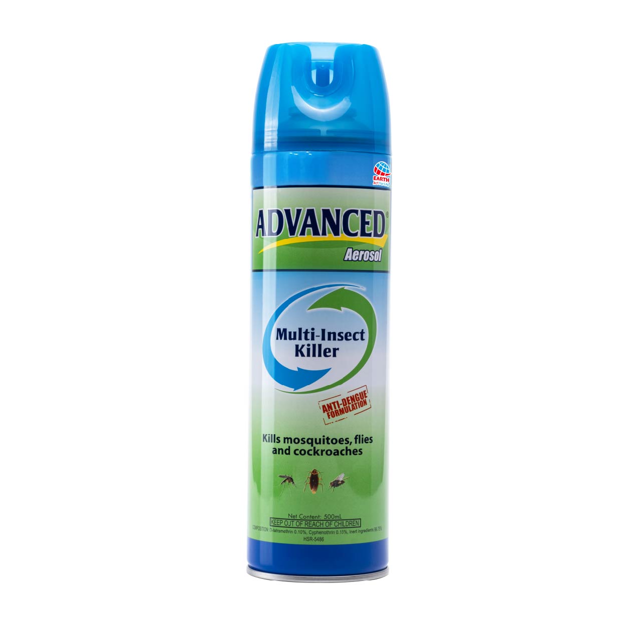 Advanced Aerosol Multi-Insect Killer 500ml