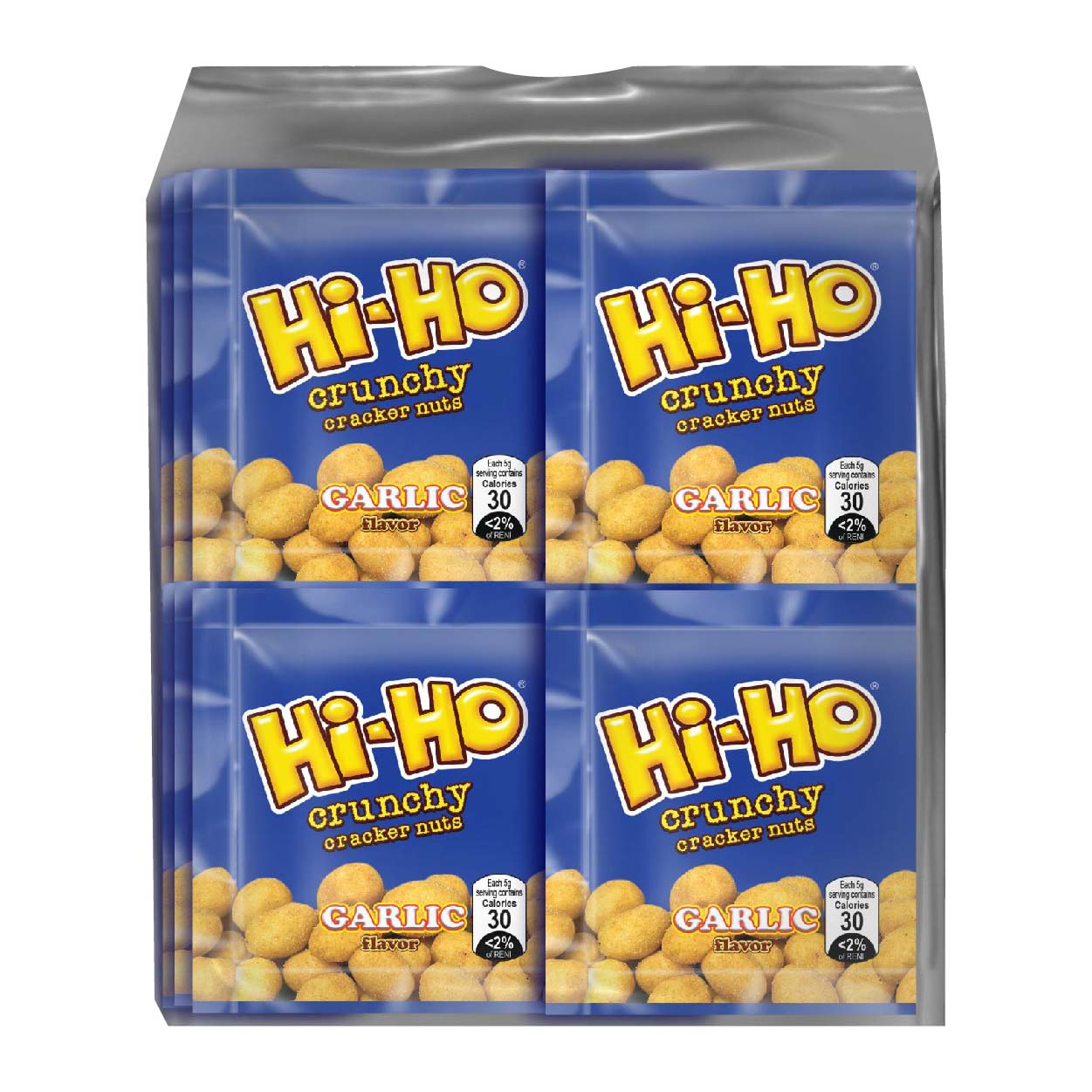 Hi-Ho Crunchy Cracker Nuts Garlic 20x5g