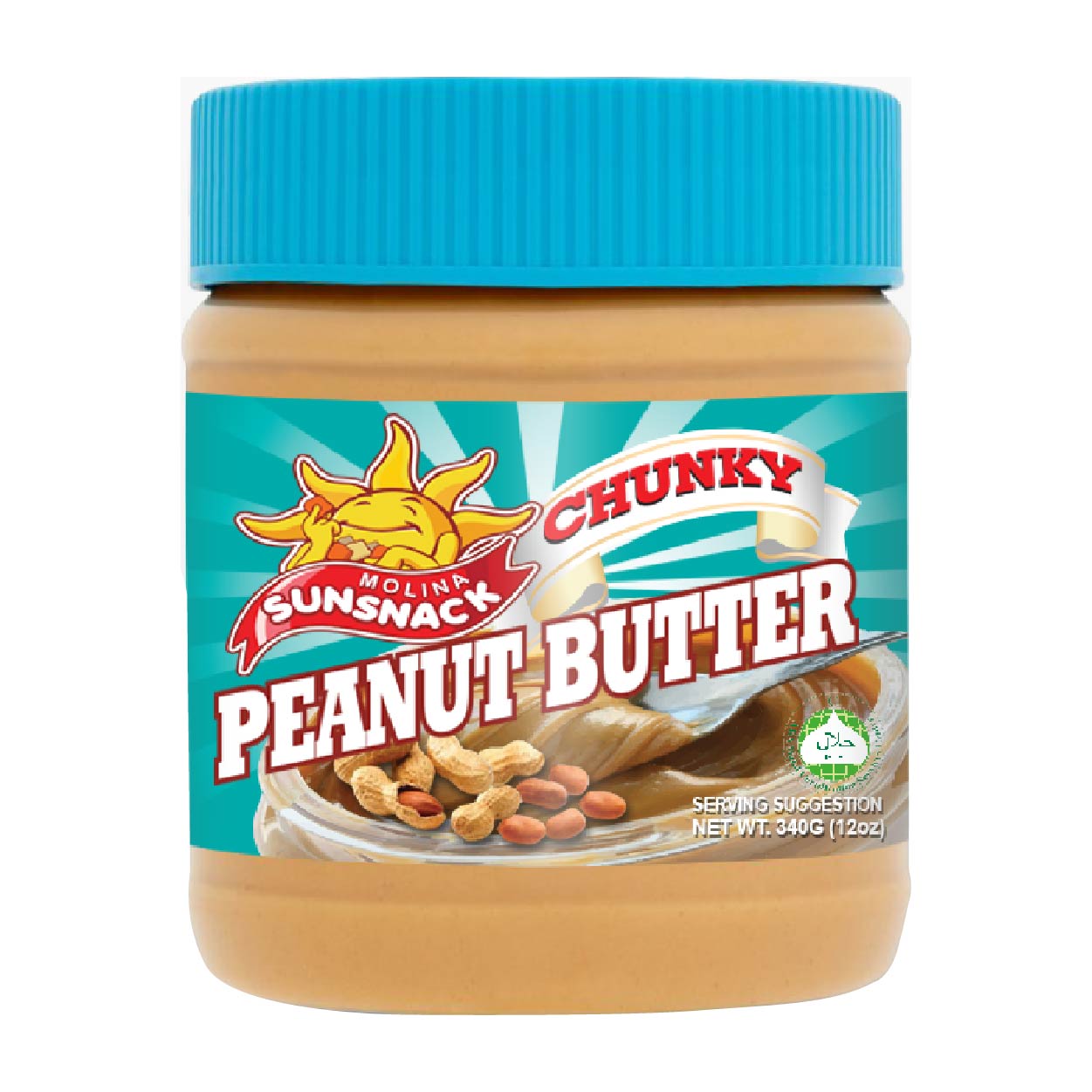 Sunsnack Peanut Butter Chunky 340g