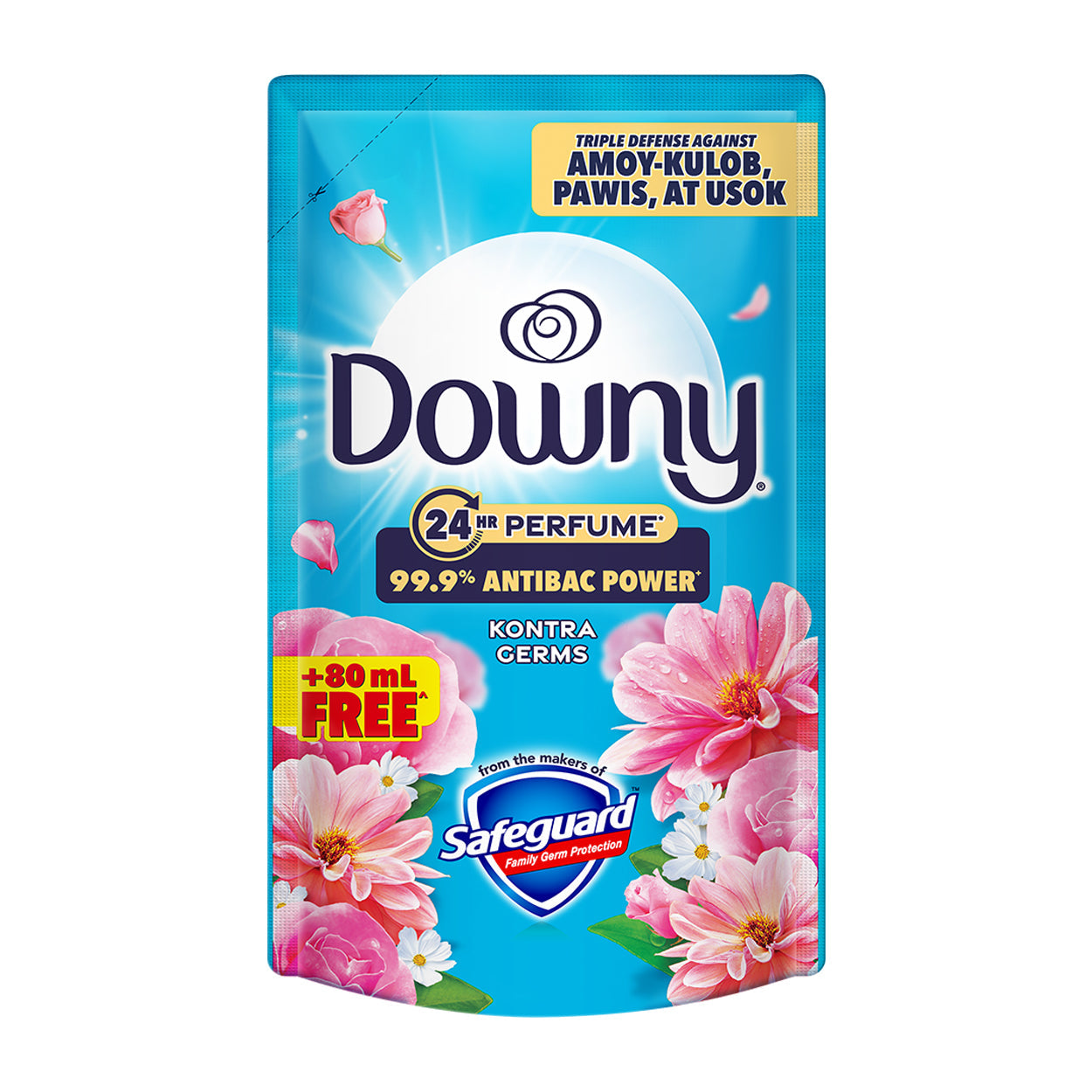 Downy Perfume Fabric Conditioner Antibac Kontra Germs Refill750ml