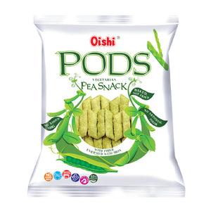 Oishi Pods Vegetarian Pea Snack 28g