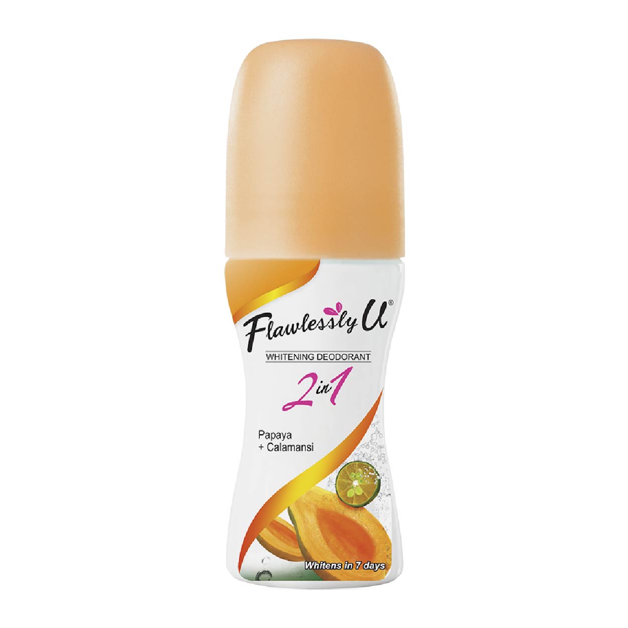 Flawlessly U Whitening Deodorant Papaya+Calamansi 40ml