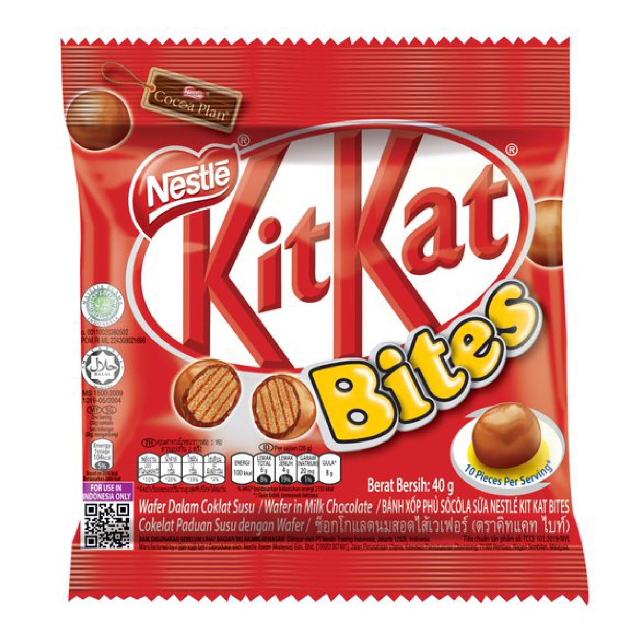 KitKat Bites Wafer Milk Chocolate 40g