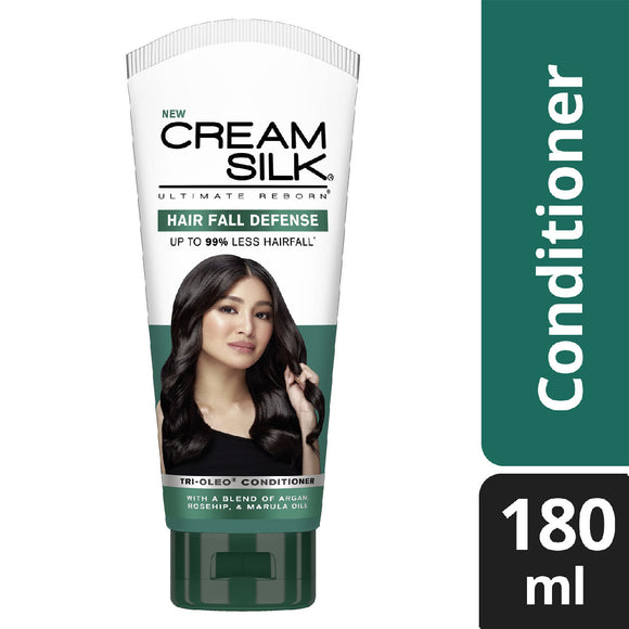 Cream Silk Conditioner Hair Fall Defense Green 180ml