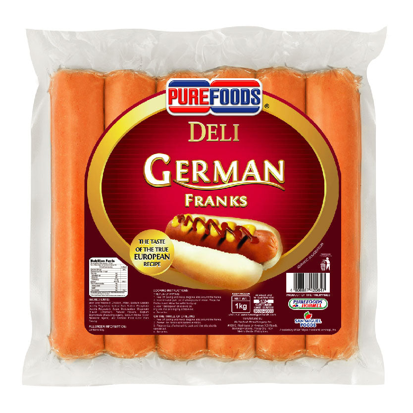 Purefoods Deli German Franks 1kg