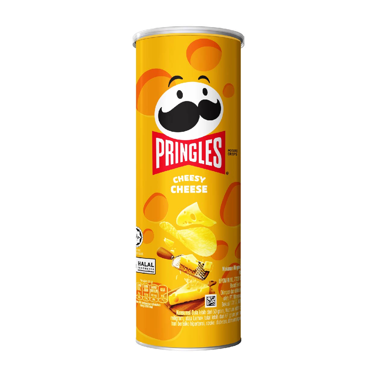 Pringles Potato Crisps Cheesy Cheese 102g