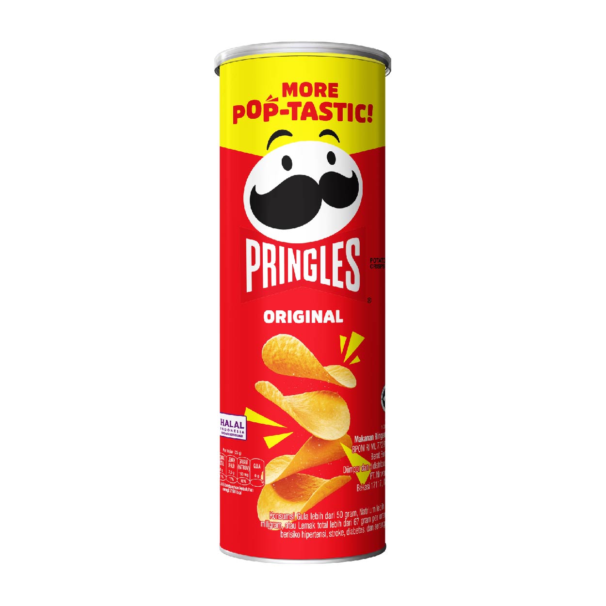 Pringles Potato Crisps Original 107g