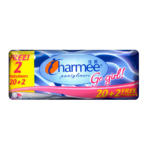 Charmee Pantyliners Go Girl 20s