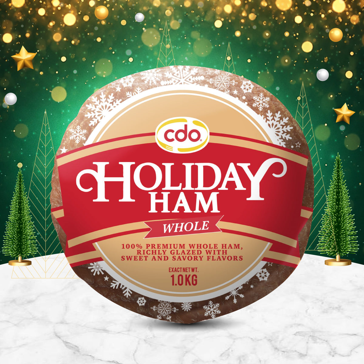 CDO Holiday Whole Meat Ham 1kg