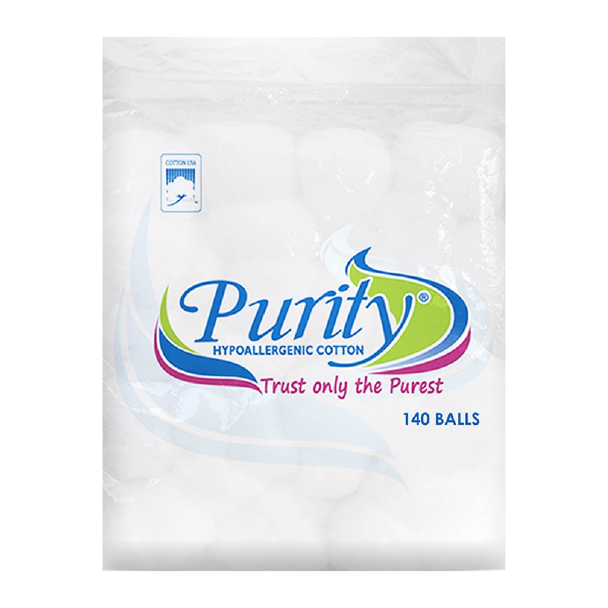 Purity Cotton Balls 140s