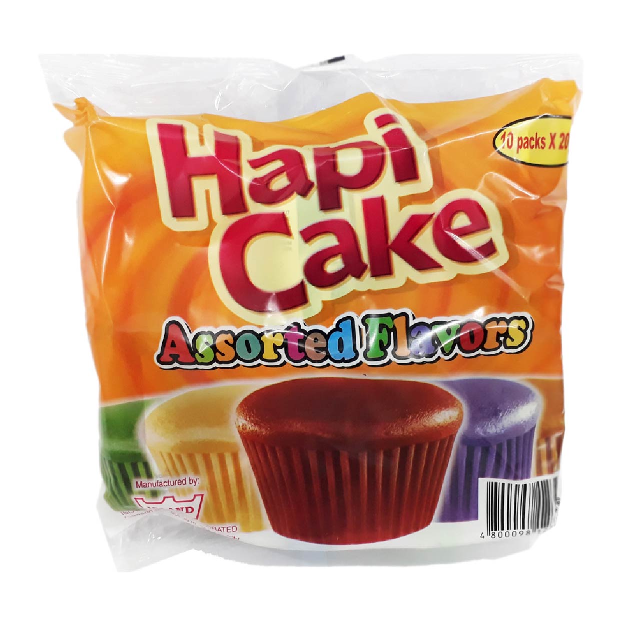 Island Biscuit Hapi Cake Assorted Flavors Cupcakes 10s