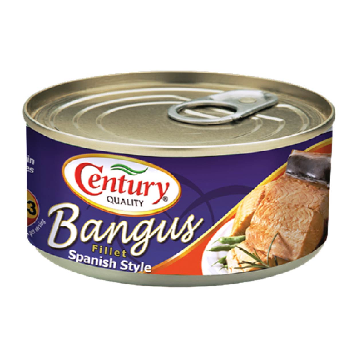 Century Bangus Fillet Spanish Style Easy Open 184g