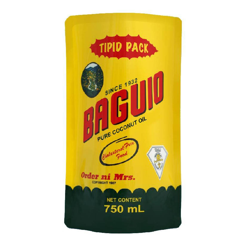 Baguio Pure Coconut Oil Pouch 750ml