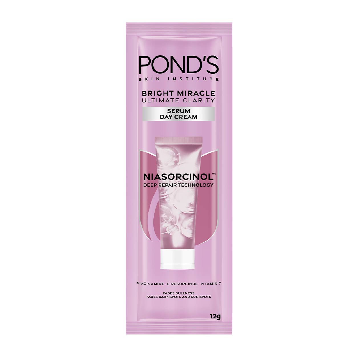 Pond's Bright Miracle Serum Day Cream Niasorcinol 12g