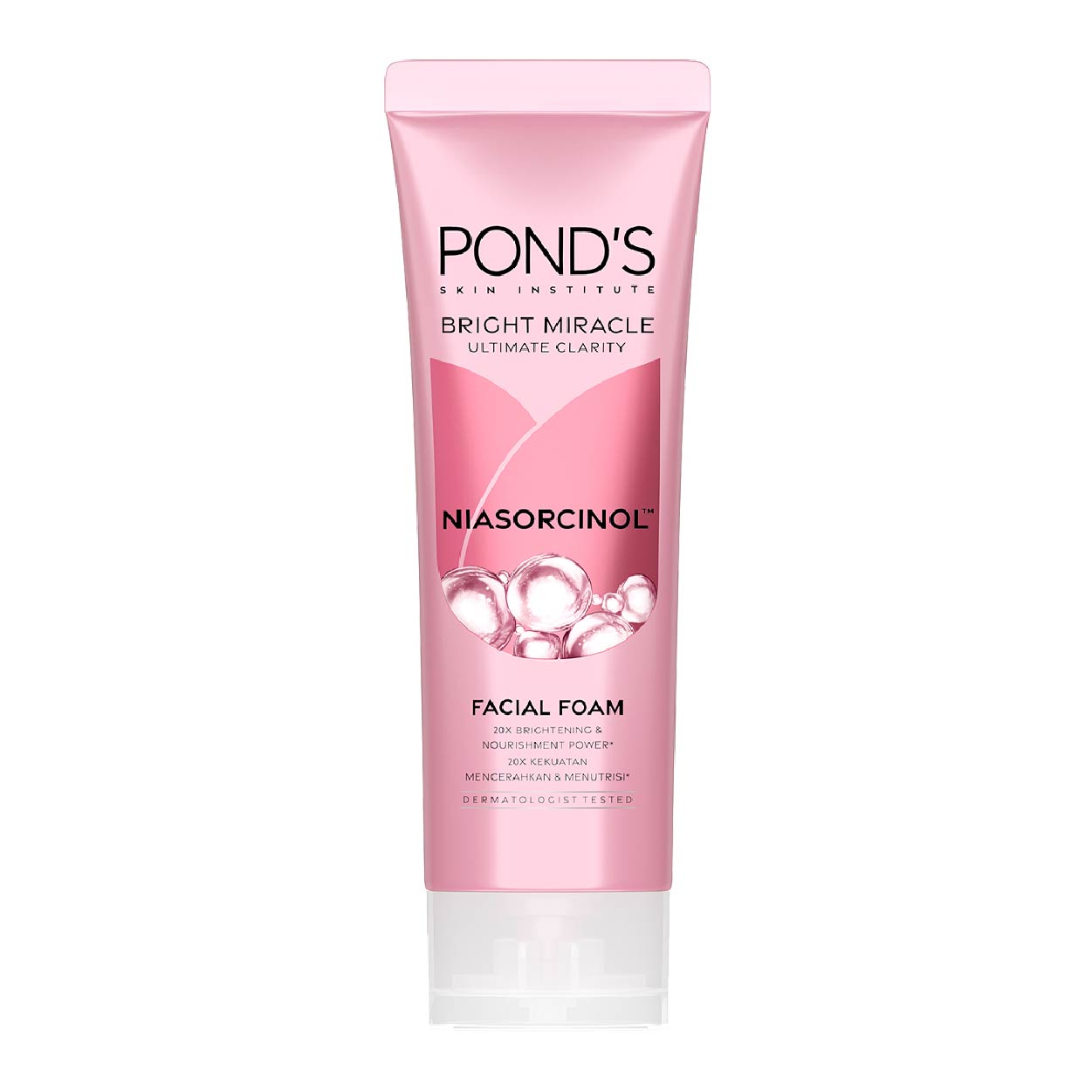Pond's Bright Miracle Facial Foam Niasorcinol 50g