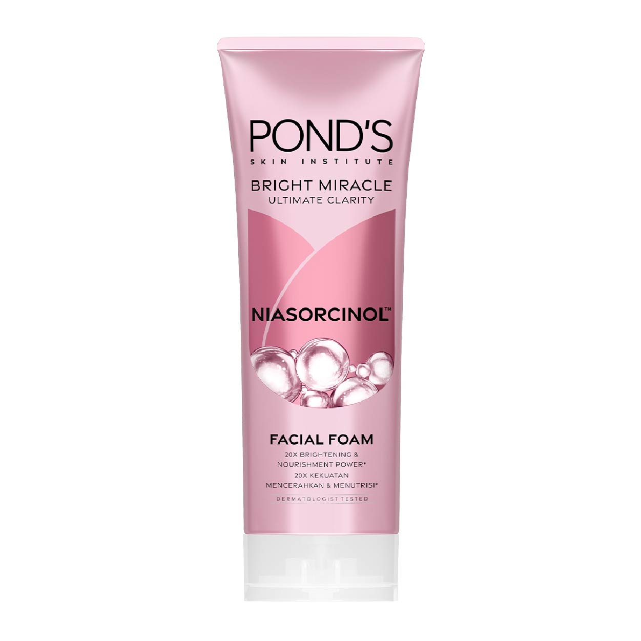 Pond's Bright Miracle Facial Foam Niasorcinol 100g