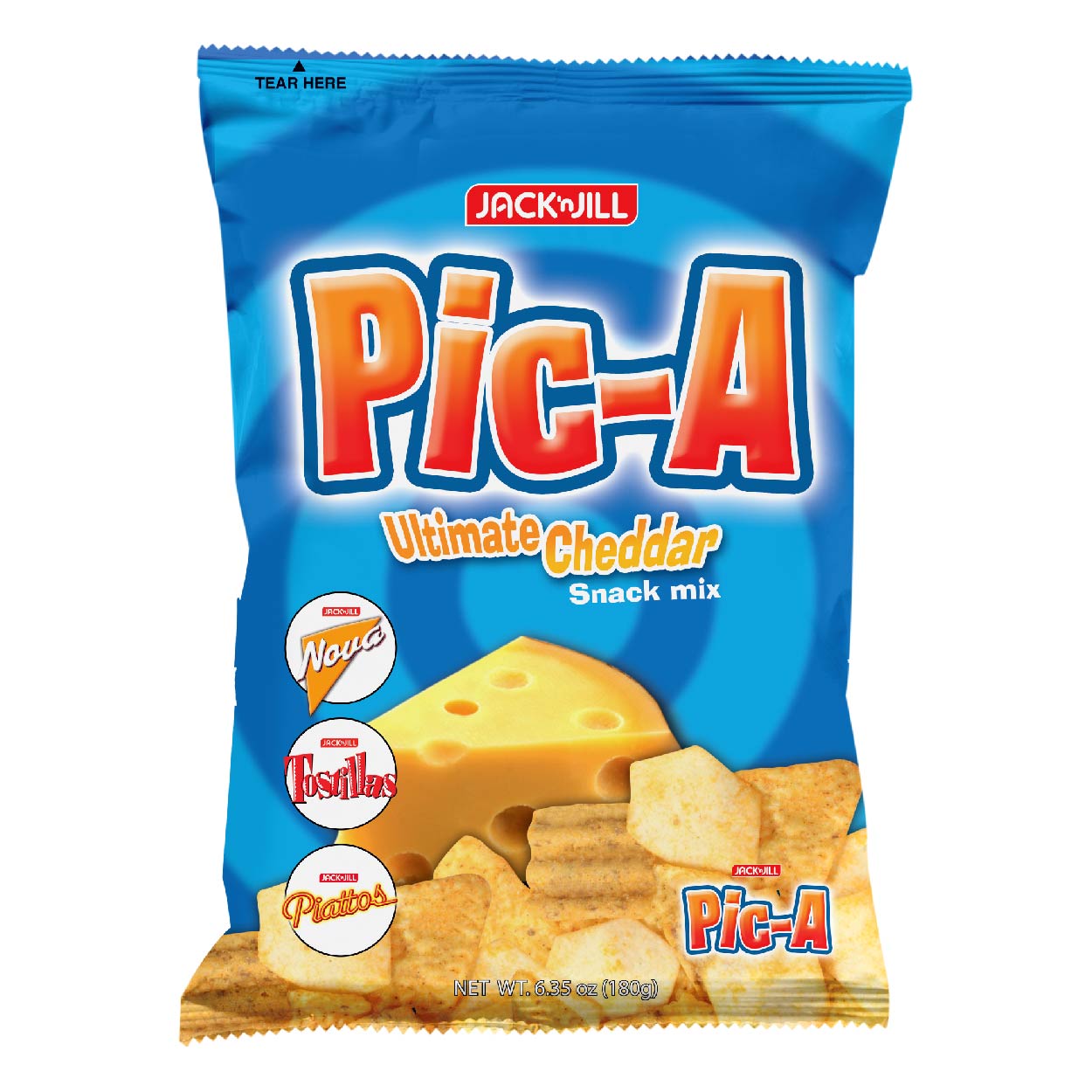 Jack n Jill Pic-A Ultimate Cheddar Snack Mix 180g