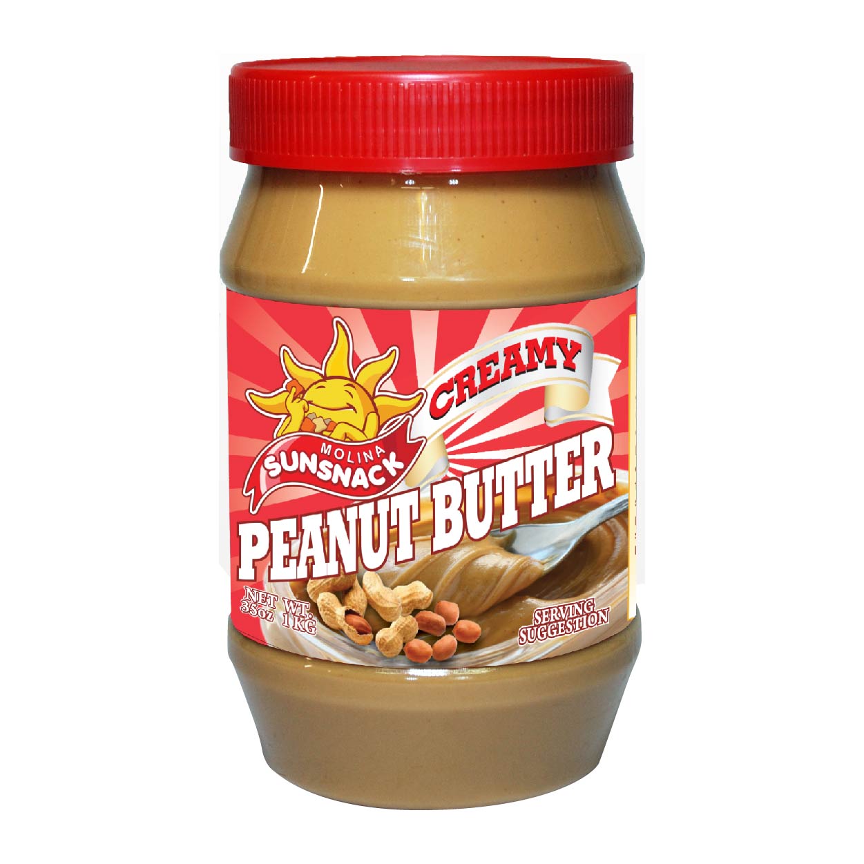 Sunsnack Peanut Butter Creamy 1kg