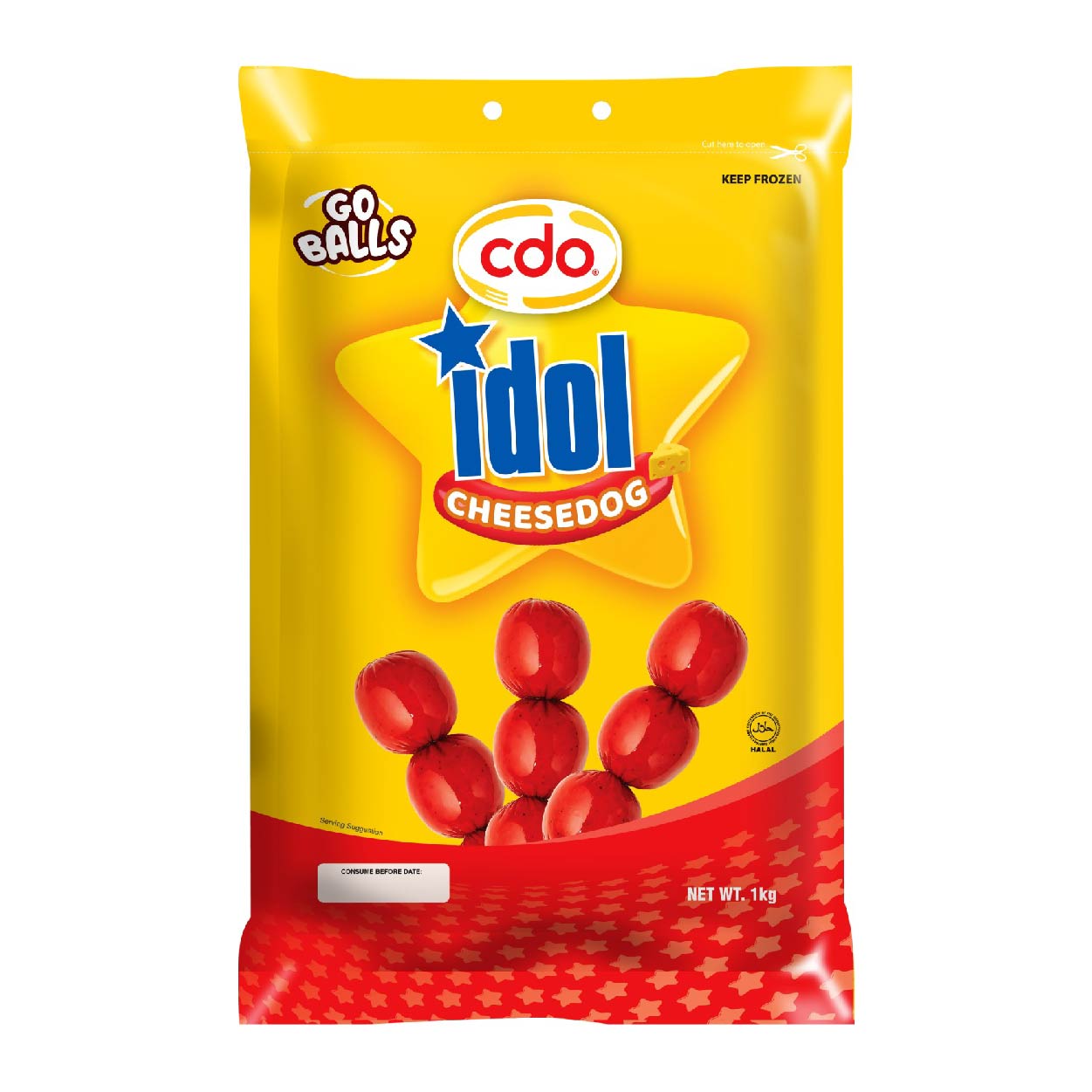 CDO Idol Go Balls Cheesedog 1kg