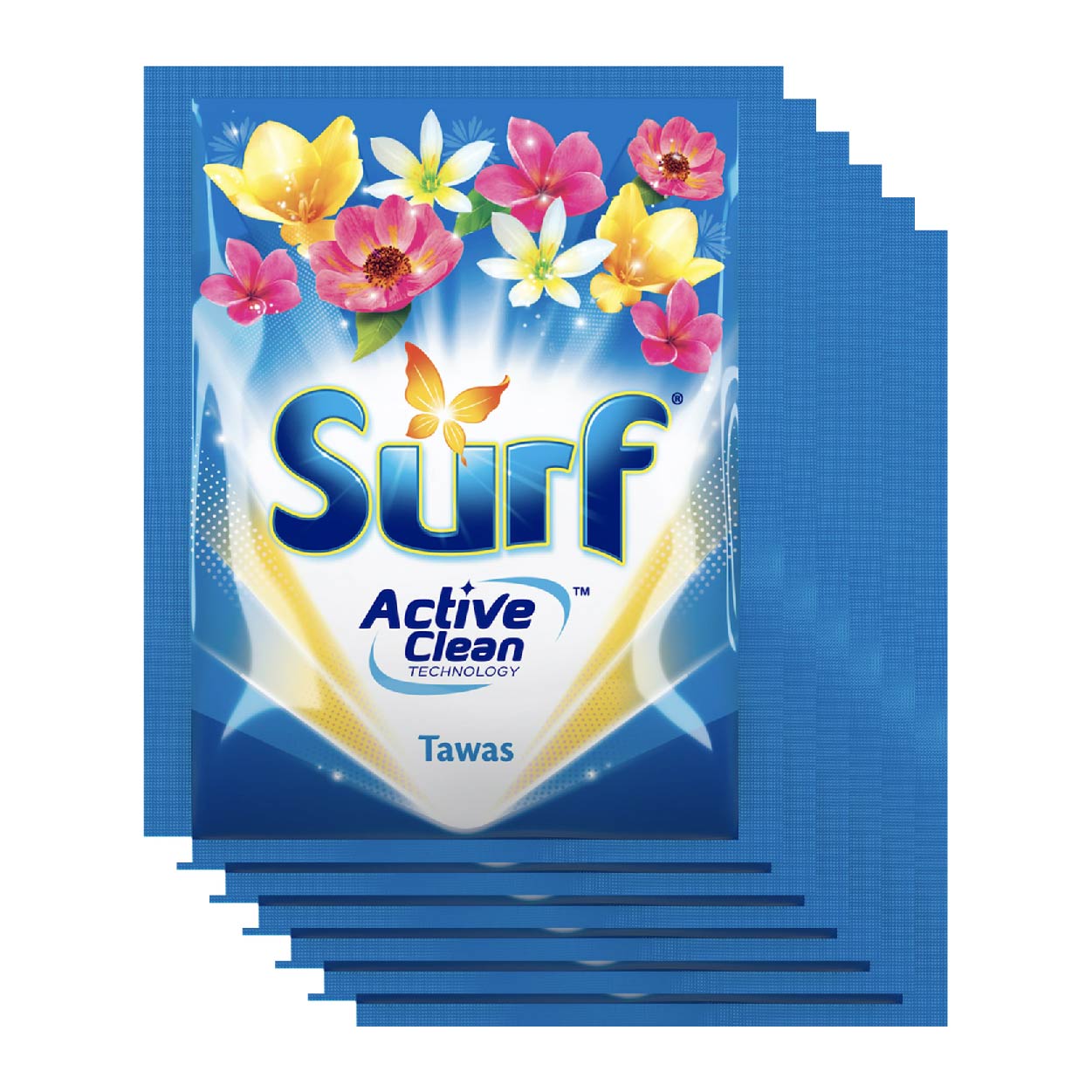 Surf Powder Detergent Tawas 6x57g