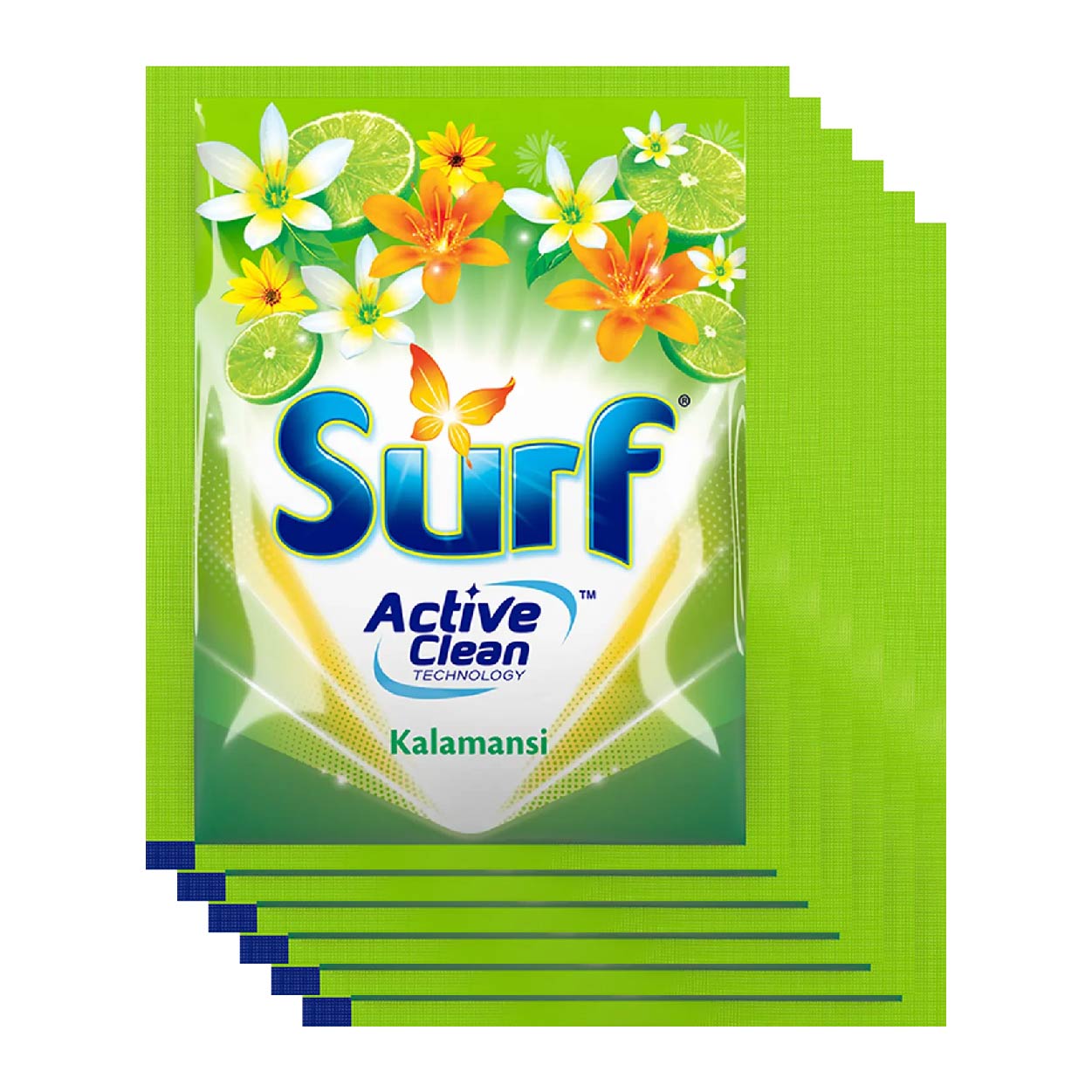 Surf Powder Detergent Kalamansi 6x57g