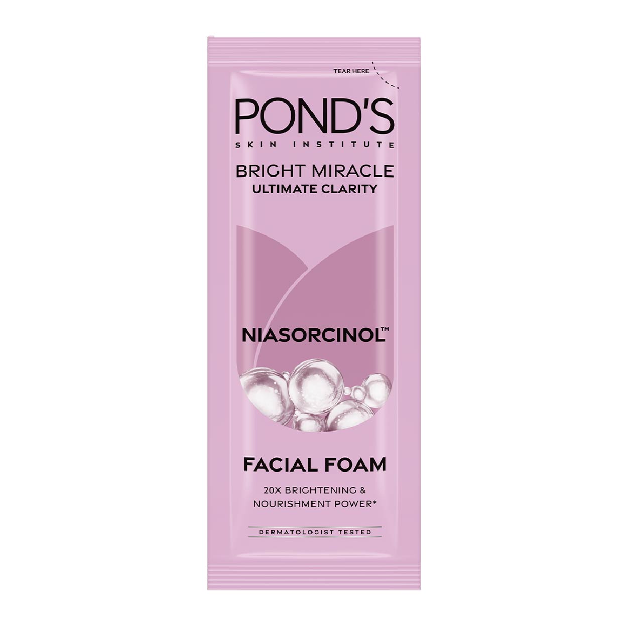 Pond's Bright Miracle Facial Foam Niasorcinol 10g