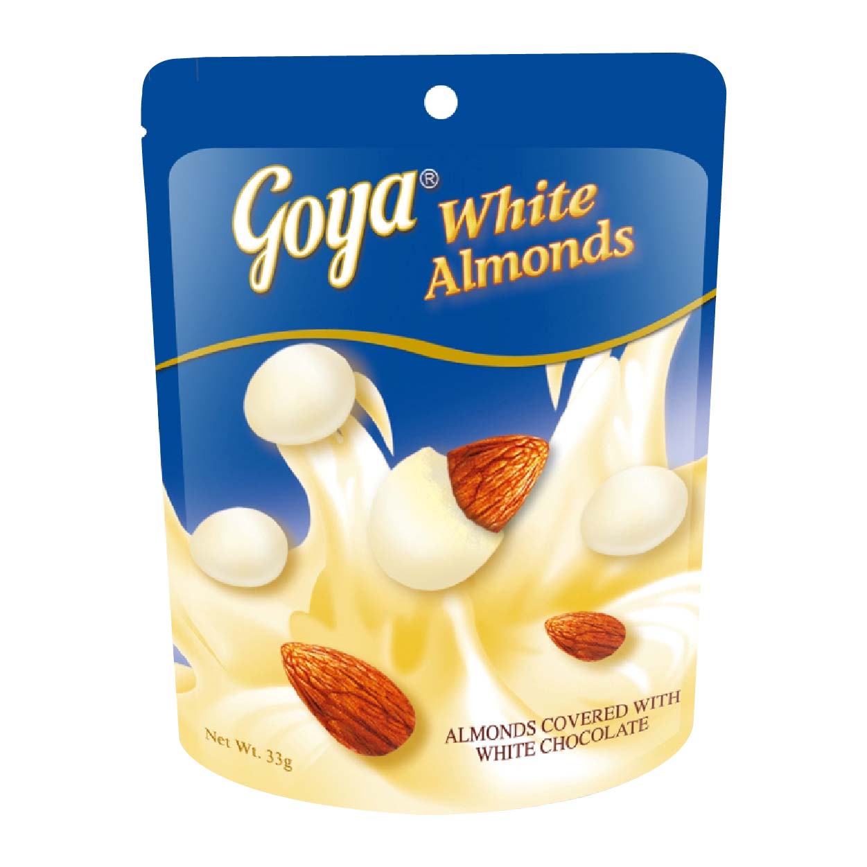 Goya White Almonds White Chocolate 33g