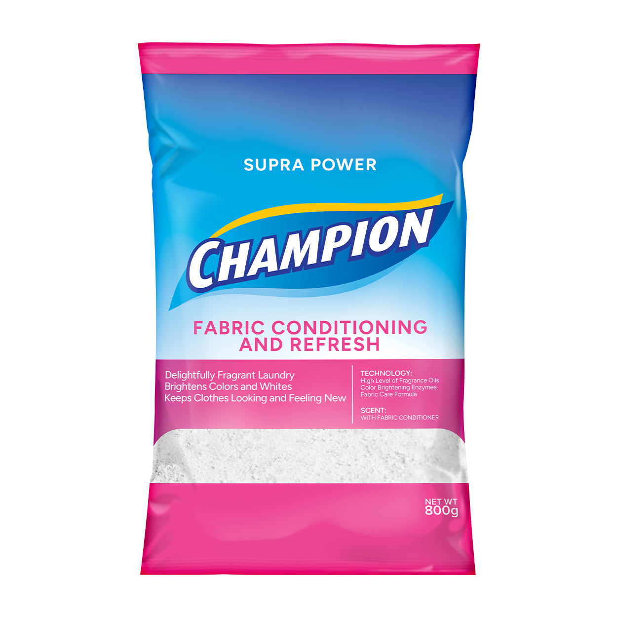 Champion Detergent Powder Fabric Conditioning and Refresh 800g