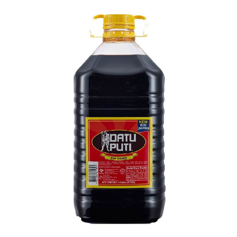 Datu Puti Soy Sauce Plastic Container 1 Gallon