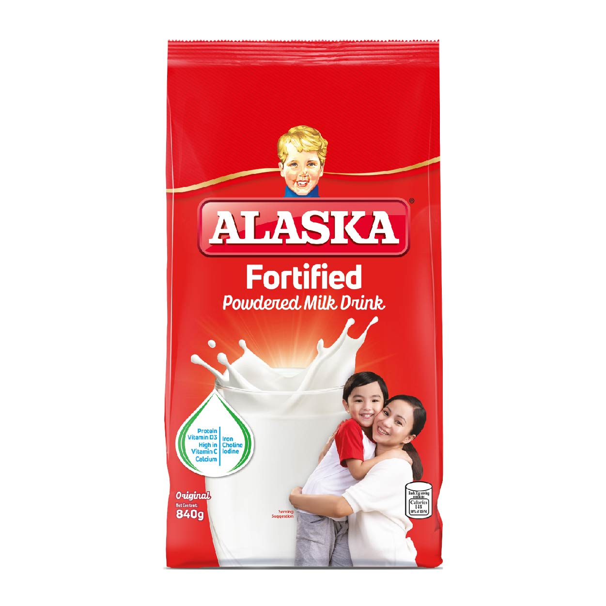 Alaska Fortified Powdered Milk Drink 840g