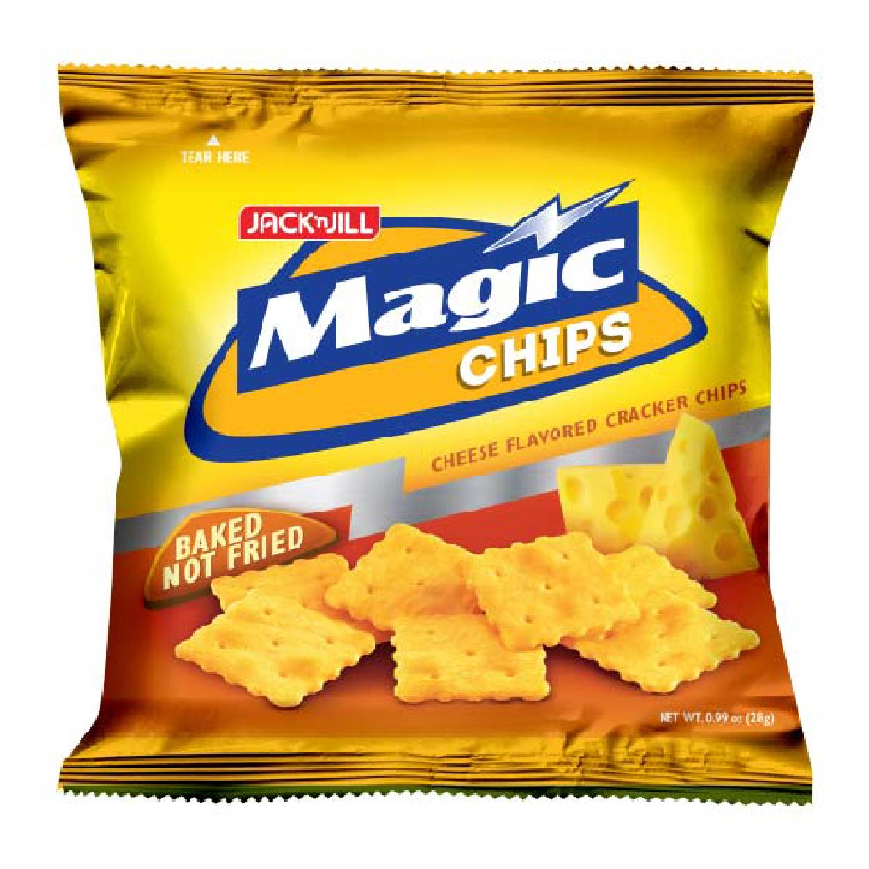 Magic Chips Cheese Crackers 28g
