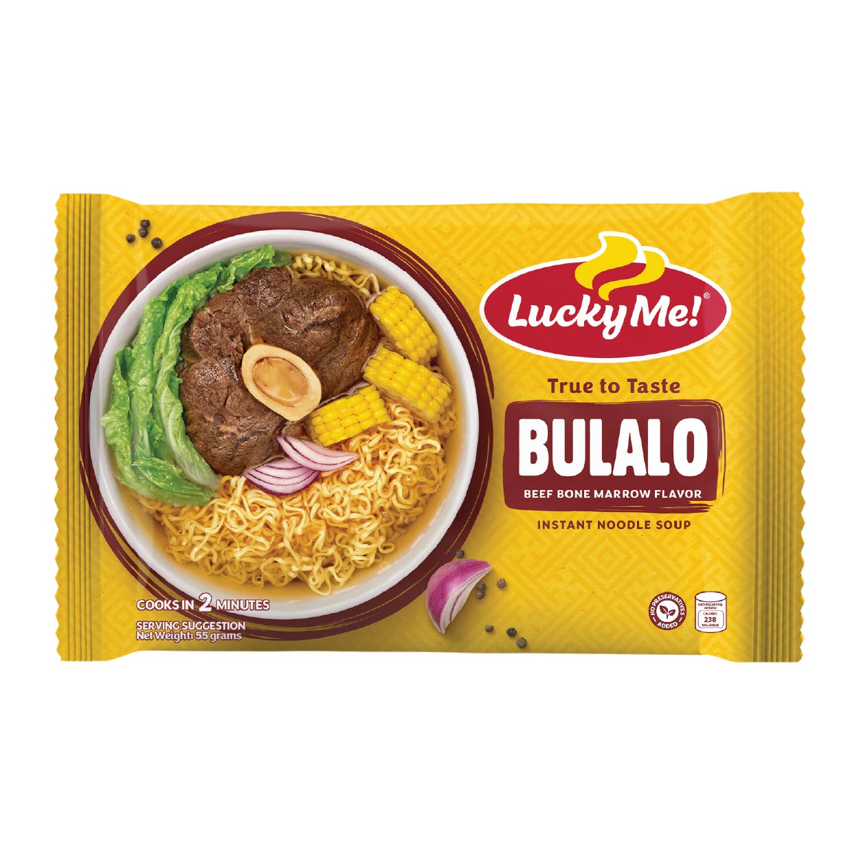 Lucky Me Instant Noodle Soup Bulalo 55g