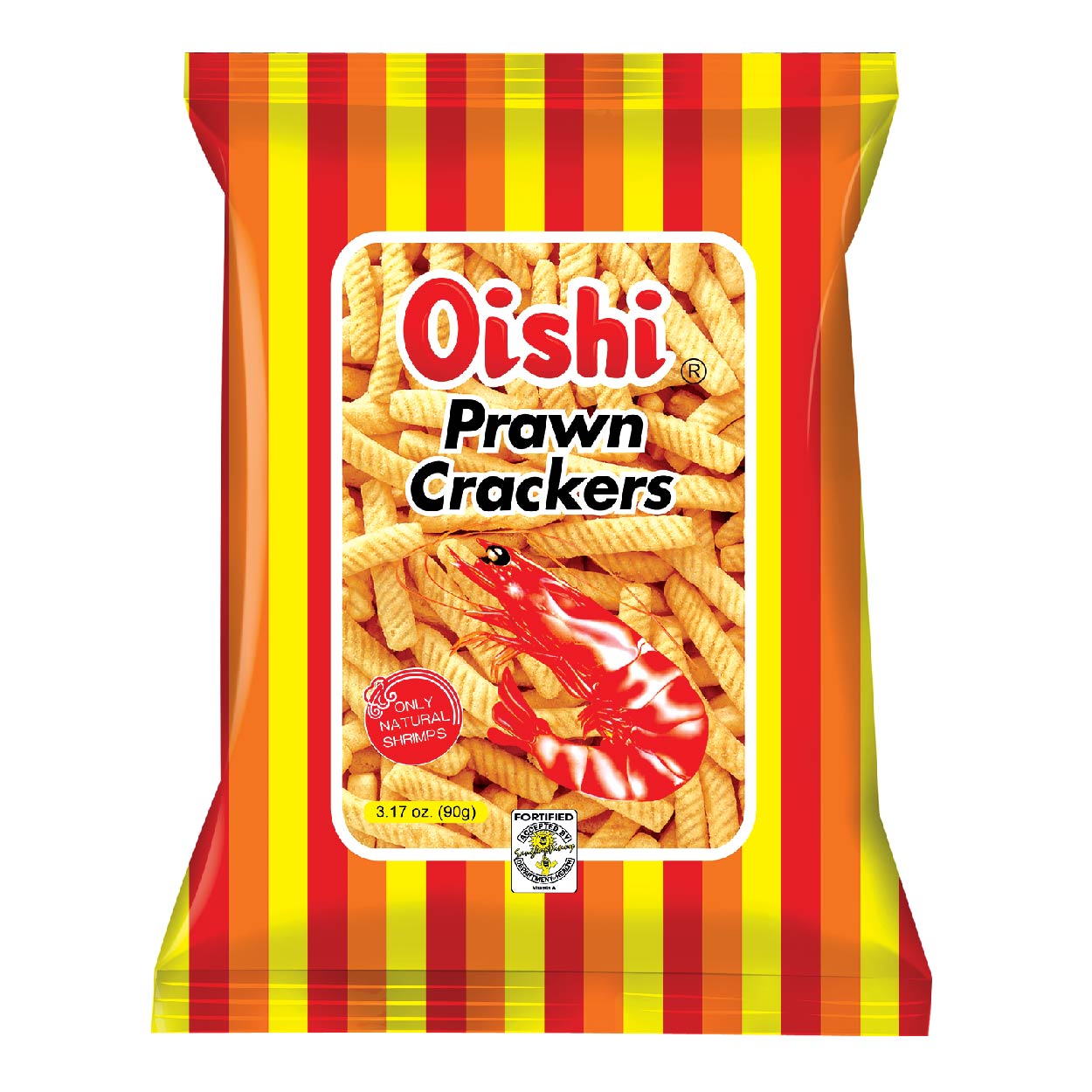Oishi Prawn Crackers 90g