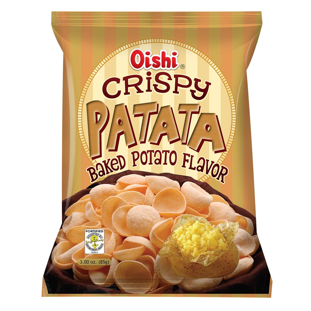 Oishi Crispy Patata Baked Potato 85g
