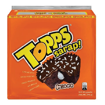 Suncrest Cupp Keyk Choco Topps 10x34g