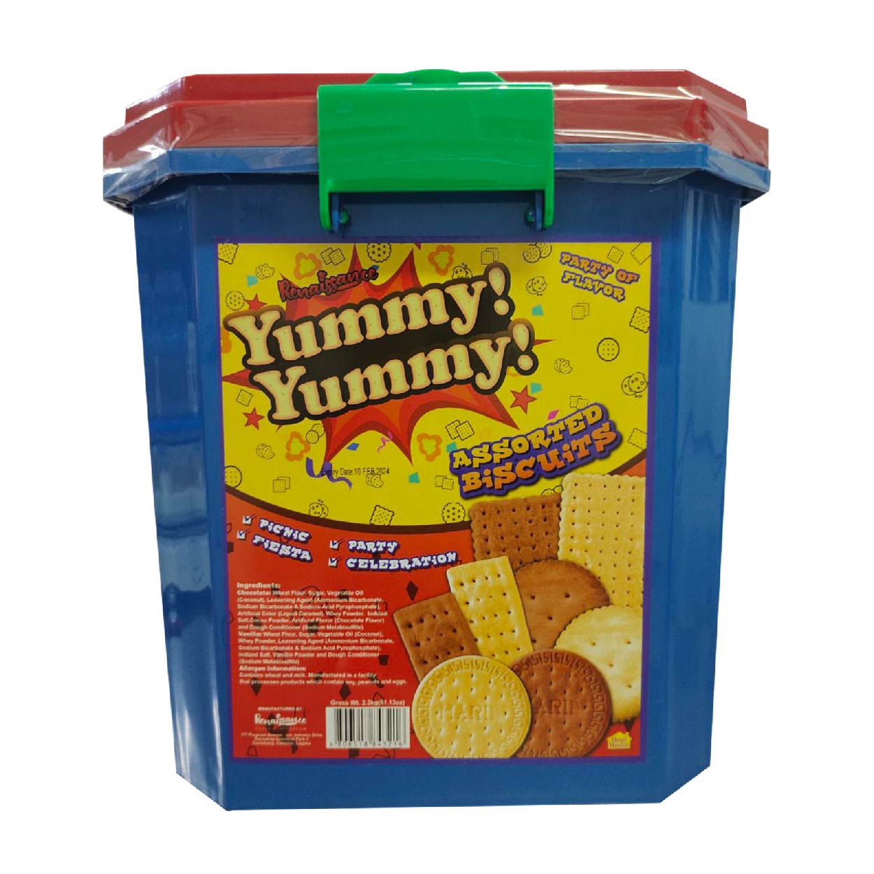 Yummy Yummy Assorted Biscuits 2.3kg