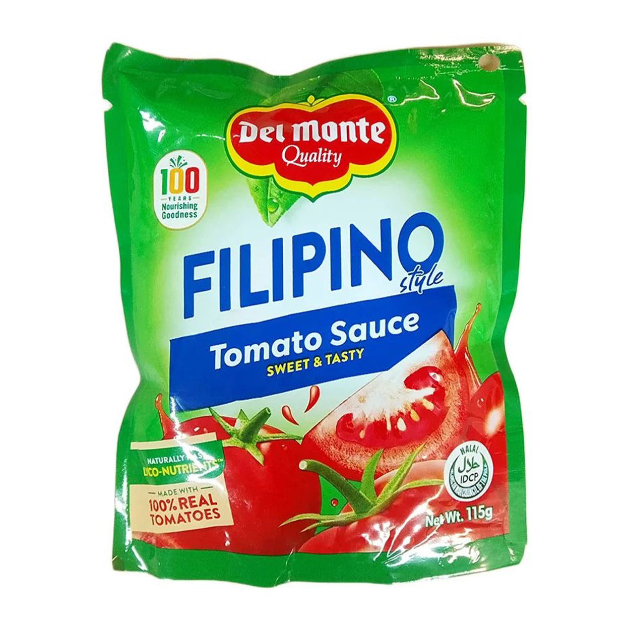 Del Monte Tomato Sauce Filipino Style Pouch 115g