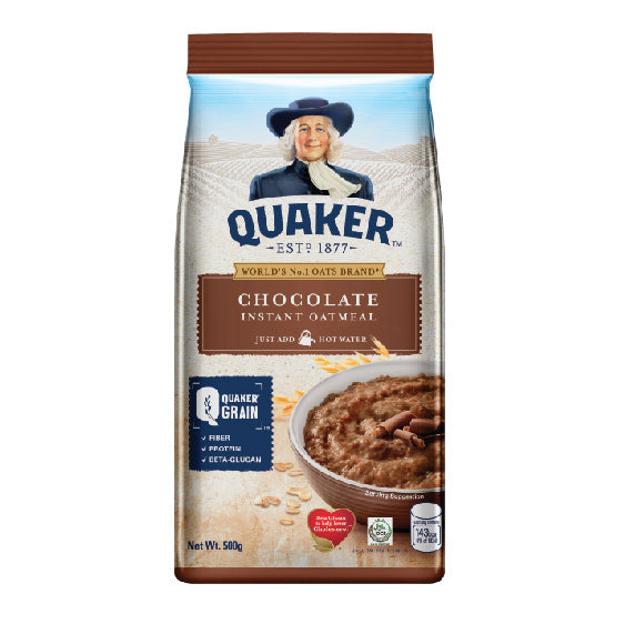 Quaker Chocolate Instant Oatmeal 500g