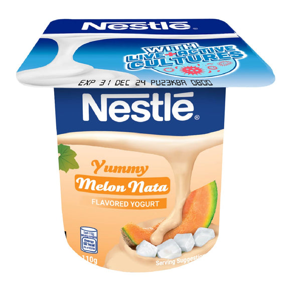 Nestle Yogurt Yummy Melon Nata 110g
