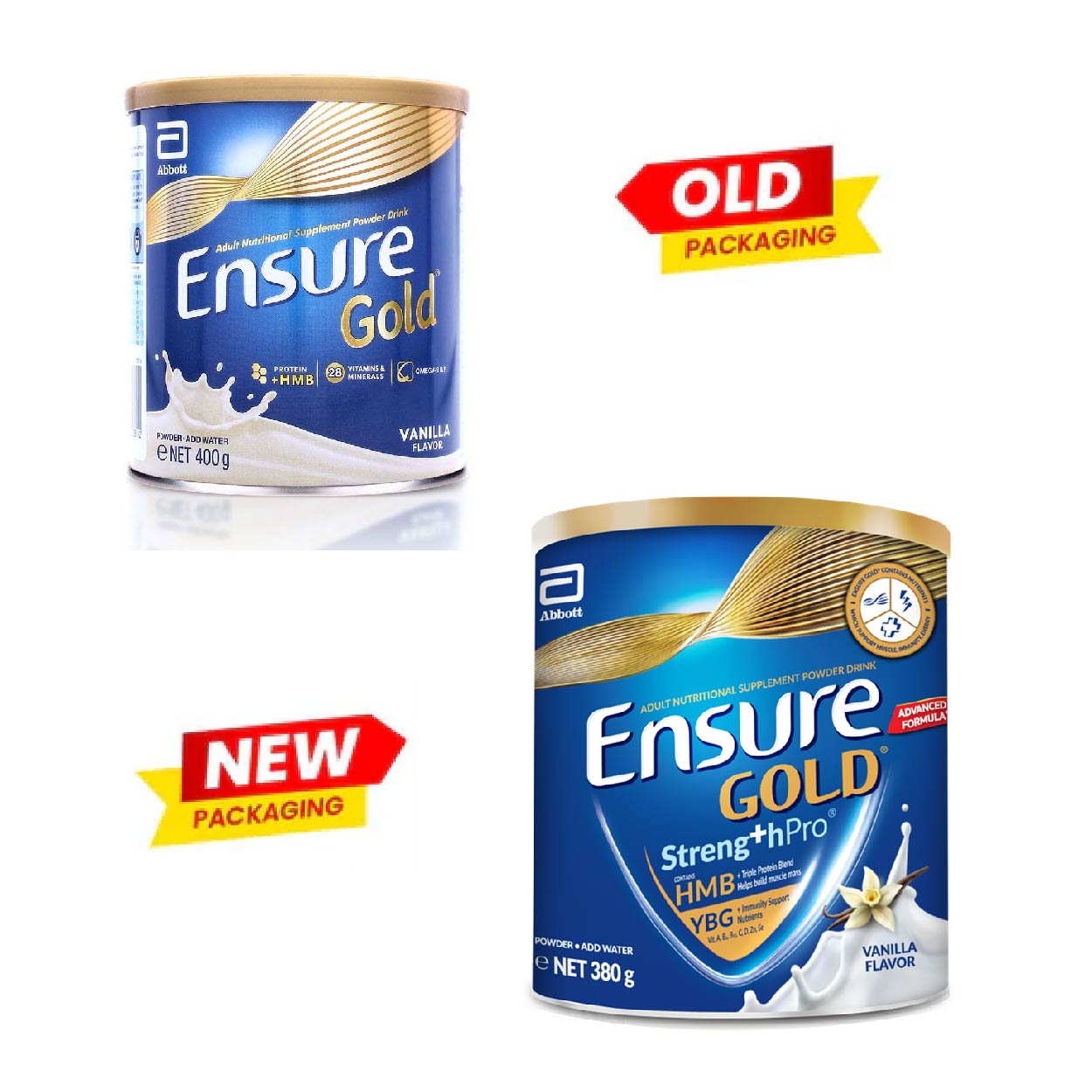 Ensure Gold StrengthPro Adult Powder Drink Vanilla 380g